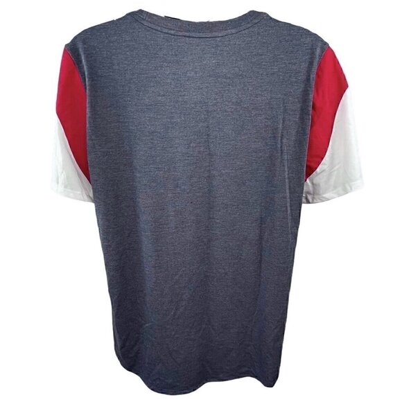 New England Patriots The Nike Tee NFL Team Apparel Women’s L Heather Navy - Picture 5 of 10